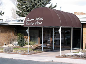 Exterior photograph of the Juniper Hills Country Club in Pocatello, Idaho