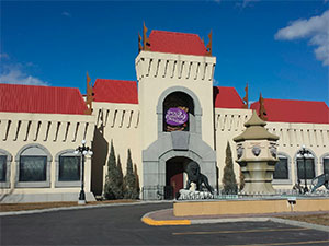 Exterior photograph of the Palace Playhouse in Pocatello, Idaho