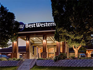 An exterior photograph of the Best Western Pocatello Inn